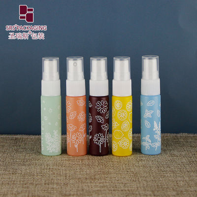 주문 컬러풀 주문 인쇄 된 유리 스프레이어 병 샘플 향수 원자화 10ml online manufacture