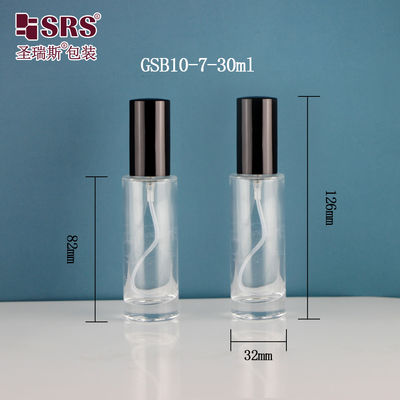 주문 정면 우아한 분배기 얇은 안개 고급 손 세제 용기 15ml 30ml 유리 스프레이 병 online manufacture