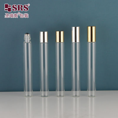 주문 12ml 빈 투명한 유리 향수 병 에센셜 오일 병 롤러 볼 online manufacture