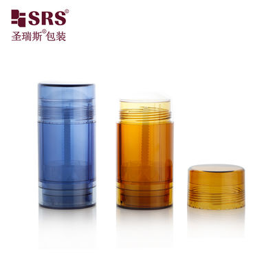 주문 둥근 모양 맞춤형 주입 색상 플라스틱 PP 디오도рант 스틱 컨테이너 75g online manufacture