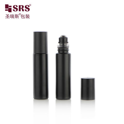 주문 둥근 두꺼운 벽 맞춤형 우아한 향수 마사지 스틸 볼 롤 온 글래스 병 10ml online manufacture
