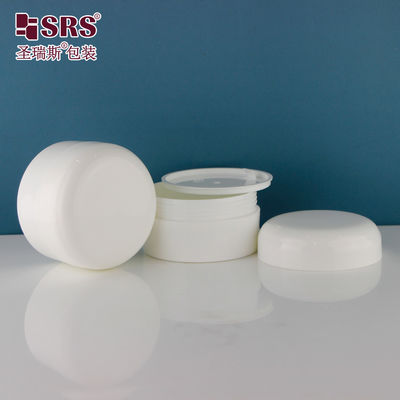 주문 둥근 주입 흰색 플라스틱 PP PCR 가용 화장품 크림 120g 병 online manufacture