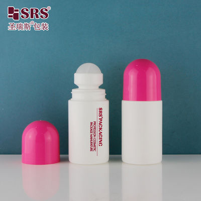 주문 60ml 둥근 반투명 맞춤형 색상 플라스틱 피부 관리 젤 병 디오드론트 용기에 롤 online manufacture