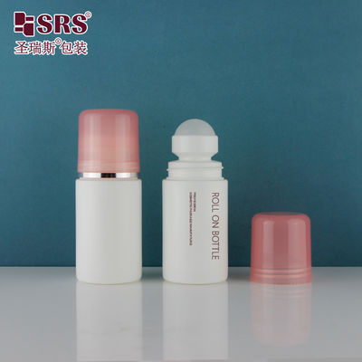 주문 60ml 2oz PP PCR 플라스틱 맞춤형 색상 재활용 롤러 젤 병 비어있는 롤 오브 디오더런트 병 online manufacture