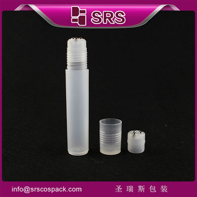 주문 SRS 핫 판매 12ml 플라스틱 롤러 볼 병 얼굴 마사지 3 금속 공 online manufacture