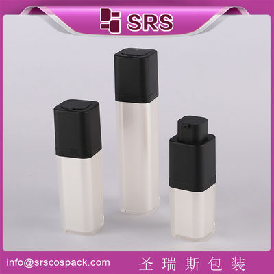 주문 SRS 2015 새로운 스타일 15ml 30ml 50ml 평면 아크릴 공기 없는 펌프 빈 병 online manufacture