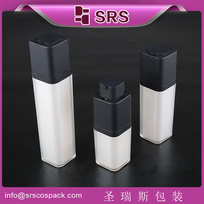 주문 A051 15ml 30ml 50ml 평면 새로운 스타일 공기 없는 화장품 펌프 병 online manufacture