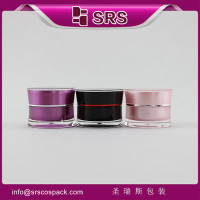 주문 J092-10g 미니 주머니 분홍색과 검은색 화장품 병 플라스틱 online manufacture