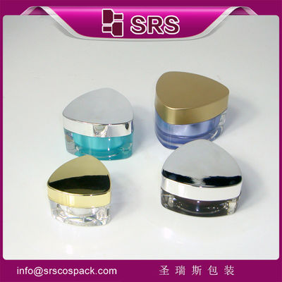 주문 삼각형 모양 새로운 스타일 J080 10ml 15ml 30ml 50ml 투명한 플라스틱 병 online manufacture