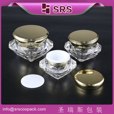 주문 J060 5ml 15ml 30ml 50ml 다이아몬드 모양 마스크 병 online manufacture