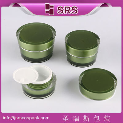 주문 SRS 중국 화장품 포장품 소매 고급 아크릴 50ml 얼굴 크림 용 플라스틱 병 online manufacture