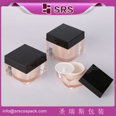 주문 쉐그루이시 포장 J053-30g 50g 80g 평방 아크릴 크림 병 online manufacture