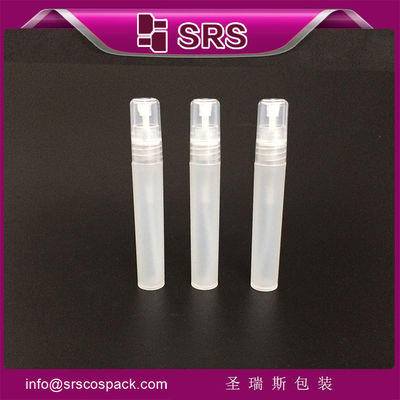 주문 SRS 중국 공급자 향수 스프레이 펌프와 함께 빈 8ml 플라스틱 병 online manufacture