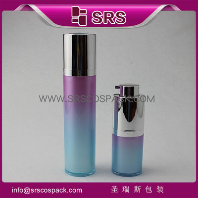 주문 SRS PACKAGING A021 15ml 30ml 50ml 고품질 공기 없는 아크릴 병 online manufacture