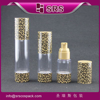 주문 A027 15ml 30ml 50ml 공기 없는 병 SRS 포장 제조업체 로션 병 online manufacture