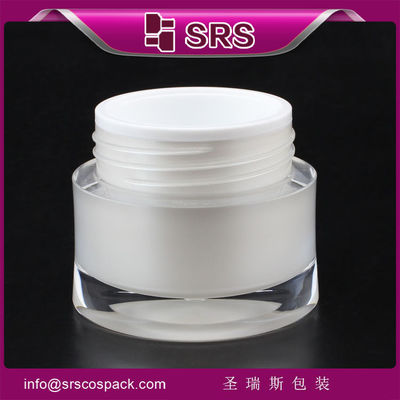 주문 매트 화이트 특수 모양 J093 30g 50g 크리스탈 화장품 잔 online manufacture