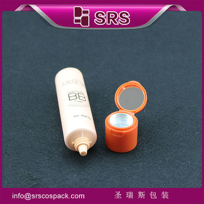 주문 bb 크림 튜브와 거울 피부 관리 용기 공급자 online manufacture