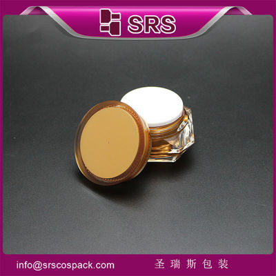 주문 다이아몬드 모양의 화장품 항아리 제조업체,J060 아크릴 30g 크림 항아리 online manufacture