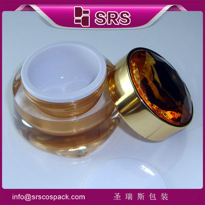 주문 플라스틱 피부 관리 크림 항아리, J025 30g 50g 화장품 둥근 항아리 online manufacture