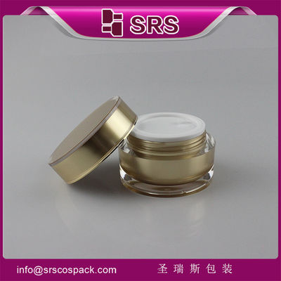 주문 J021 색상 및 로고 맞춤형 아크릴 크림 병 online manufacture
