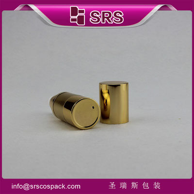 주문 A022 15ml 30ml 50ml 알루미늄 골드 공기 없는 병 online manufacture