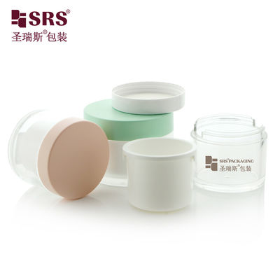 주문 50g 100g 240g 빈 교체 가능한 플라스틱 투명한 아크릴 용기 크림 고급 화장품 상자 online manufacture