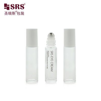 주문 10ml 유리 향수 발사기 누출이 없음 텅 비어 피부 관리 오일 롤러 병 롤 online manufacture