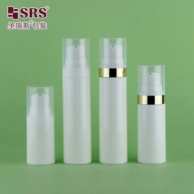 주문 30ml 50ml 럭셔리 우아한 PCR PP 친환경 재료 치약 병 공기 없는 펌프 병 15ml online manufacture