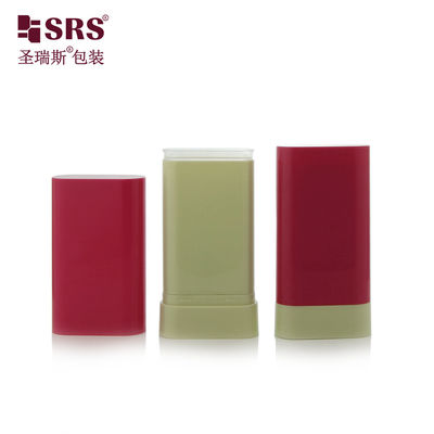 주문 20g 타원형 비어있는 PP 스틱 회전 개인 관리 용기 디오더런트 포장 online manufacture
