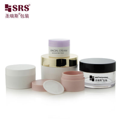 주문 15g 30g 50g 70g 80g 100g 플라스틱 빈 피부 관리 크림 용기 PET 화장품 병 online manufacture
