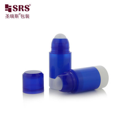 주문 50ML 빈 화장품 패키지 롤러 스틸 볼 병 다시 채워질 수 있는 롤 온 병 online manufacture