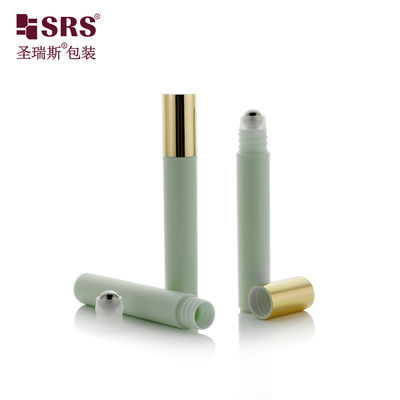 주문 8ml 새 주사 색상 얼음 플라스틱 PP PCR 리사이클 세럼 스틸 롤러 눈 병 online manufacture