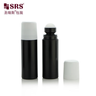 주문 90ml 3oz 빈 화장품 포장 젤 롤러 볼 PP 재활용 재료 디오드로 롤 온 병 online manufacture