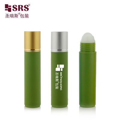 주문 비취제 빈 화장품 PP PCR 둥근 모양 재활용 30ml 롤러 병 online manufacture