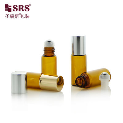주문 BLP-3ML 에센셜 오일 글래스 롤러 롤 온 병 향수 유출 없이 맞춤형 포장 online manufacture