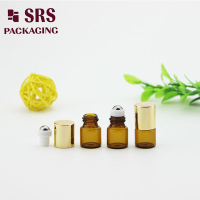 주문 에센셜 오일용 1ml 여행용 미니 유리 롤러 볼 병 online manufacture