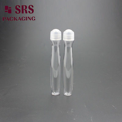 주문 SRS8447-15ML 투명한 PETG 광선 모양 롤 금속 공에 비어있는 눈 세럼 online manufacture