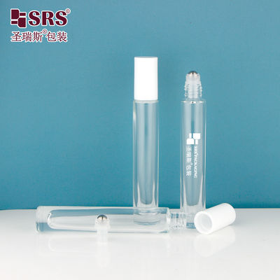 주문 GB1-10ML 고급 고급 두꺼운 병 투명 사용자 지정 색상 가용 유리 롤러 볼 향수 병 누출이 없습니다 online manufacture