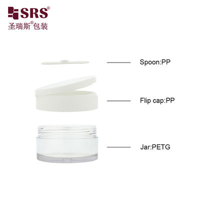 주문 PETG003 빈 흰색 주입 주문 색상 100g 120g 150g 200g 250g 플립 캡 플라스틱 잔 무료 샘플과 함께 online manufacture