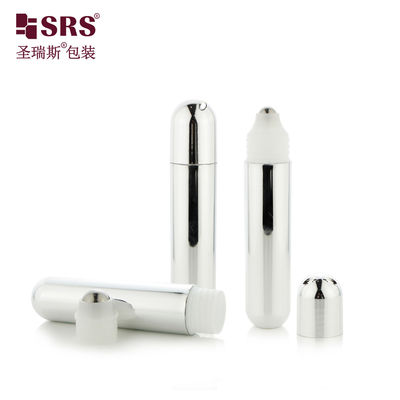 주문 RPPG 25ML 금속화 된 장식 돔 캡 플라스틱 롤러 병 사용자 지정 비취제 누출 병이 없습니다 online manufacture