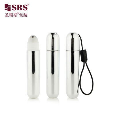 주문 RPPG-25ML PP PCR 재활용 주입 주문 색상 매트 완성 둥근 바닥 롤러 스틸 볼 돔 캡 유체 젤 online manufacture