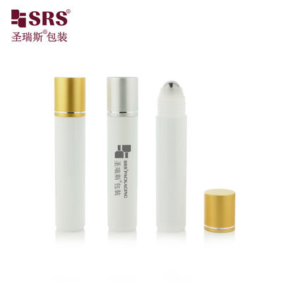 주문 RPA-35ML 매트 마트 화이트 주사 PP PCR 재활용 친환경 롤러 스틸 볼 마사지 세럽 머릿 세럽 병 online manufacture