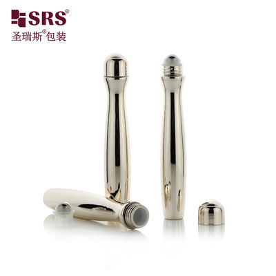 주문 SRS8447-15ML 화장품 갱신 액체 투명한 PETG 스틸 볼과 함께 병에 롤 피부 관리 제품 online manufacture