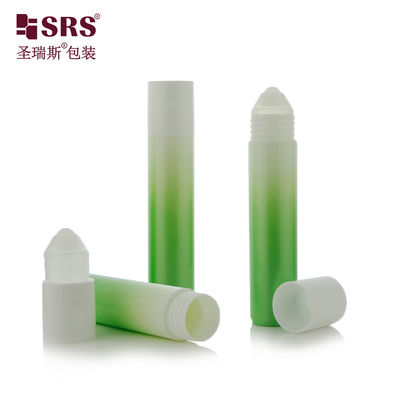 주문 RPP-35ML 둥근 모양의 PP PCR 플라스틱 롤 소공 병에 청소용 액체 개인용품 포장용 어플리케이터 누수가 없습니다 online manufacture