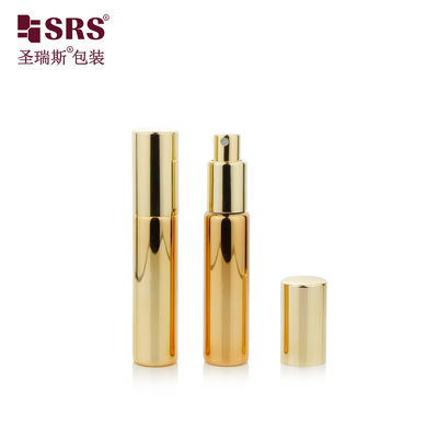 주문 BLPA 10ML 금화 된 빈 둥근 유리 향수 스프레이 펌프 병 사용자 정의 얇은 안개 online manufacture