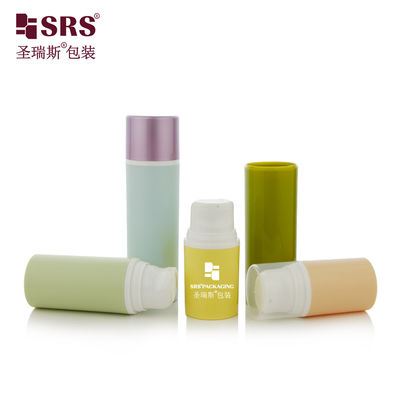 주문 PA203A 15ML 30ML 50ML 맞춤형 PP 공기 없는 세럼 병 인쇄하기 쉬운 브랜드 화장품 포장 online manufacture