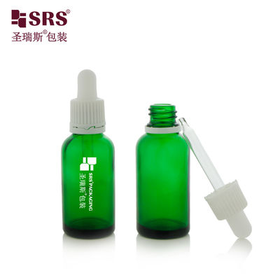 주문 D004 빈 투명한 앰버 에센셜 오일 변조자 명백한 고급 맞춤형 유리 방울병 online manufacture