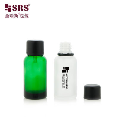 주문 G007 스크루 캡과 함께 둥근 유리 병 수직 드롭퍼 삽입 변조 방지 캡 사용자 지정 색상 액체 오일 포장 online manufacture