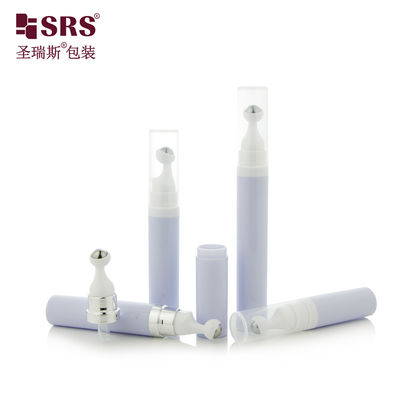 주문 A0035 7.5ml 10ml 15ml 여행 친화적 인 PP 공기 없는 롤러 병 눈 크림 프레스 롤 디자인 online manufacture