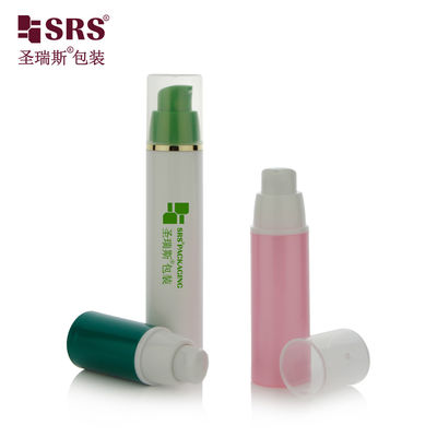 주문 A024 15ml 30ml 50ml 주입 주문 색상 PP PCR 로션 젤 기초를 위한 공기 없는 펌프 병 online manufacture